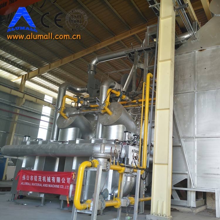 5 Tons Aluminium Foundry Melting Furnace With Oil Burner