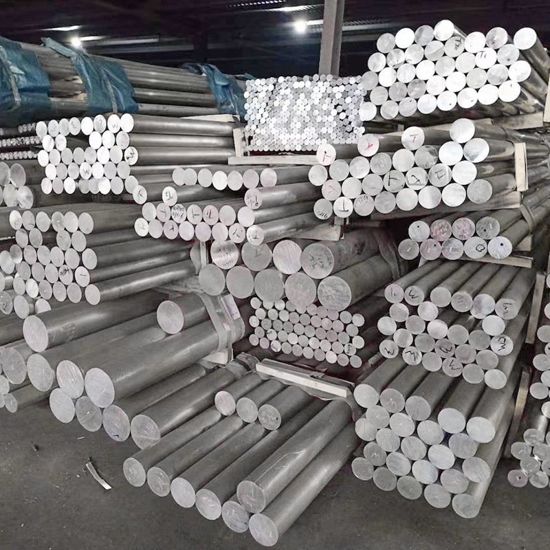Factory stock 7075 6061 T6 aluminum solid rod 8mm 18mm aluminum rod hard aluminum round rod