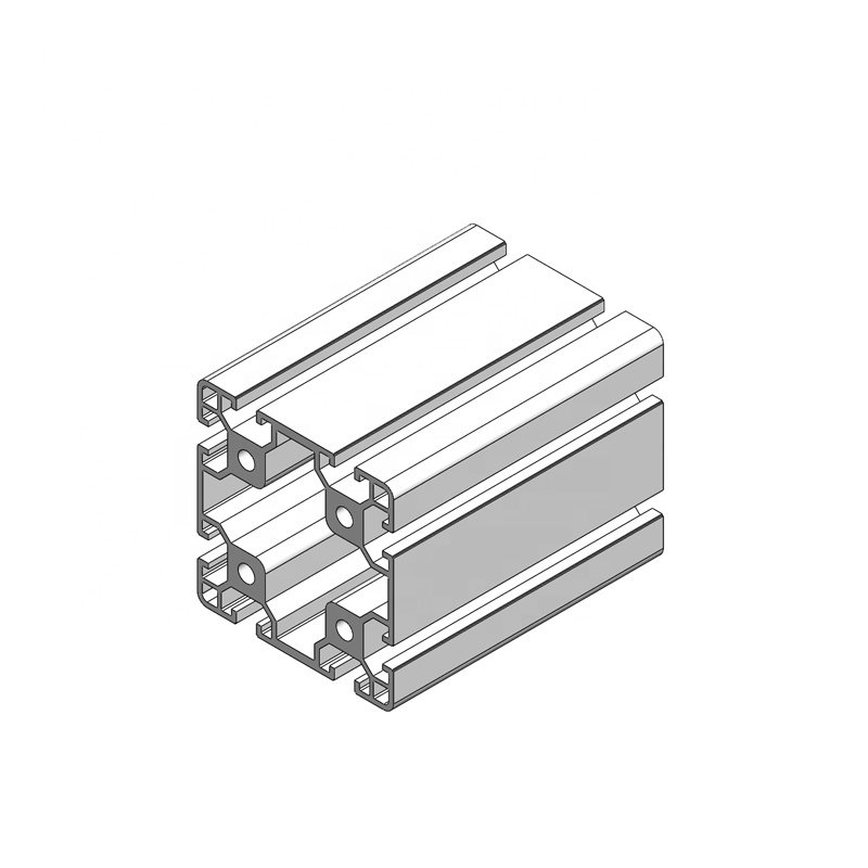 8110 odm china manufacturer t slotted 80*80mm extruded aluminium profile factory for machine profile 40 4080 80
