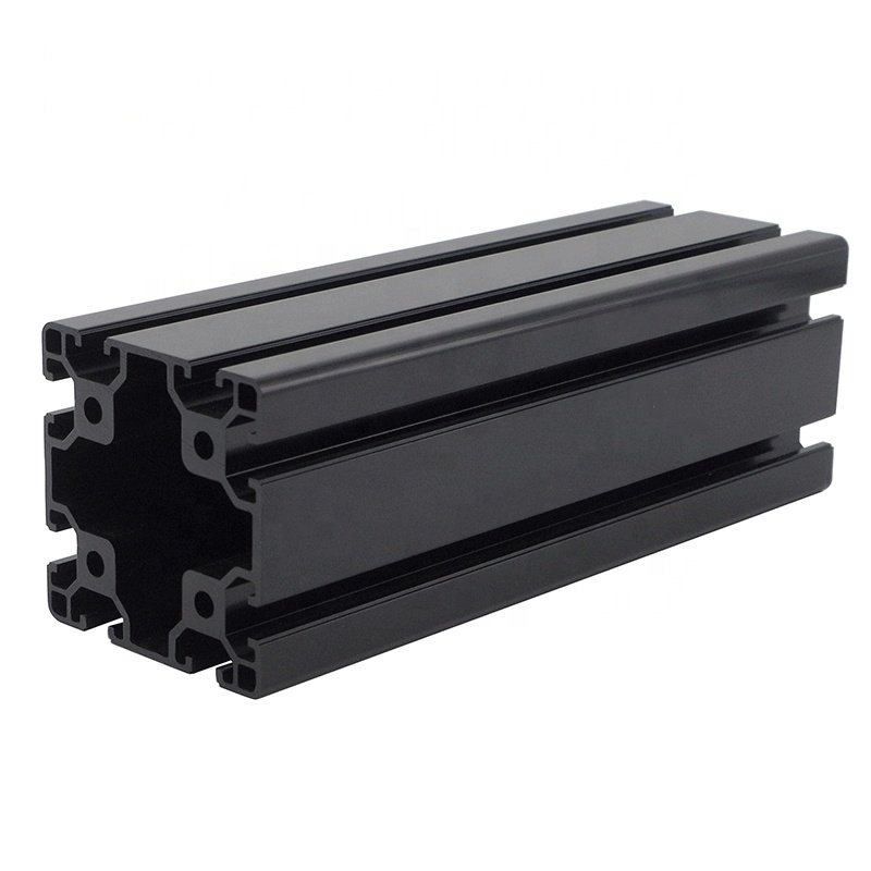 8110 odm china manufacturer t slotted 80*80mm extruded aluminium profile factory for machine profile 40 4080 80