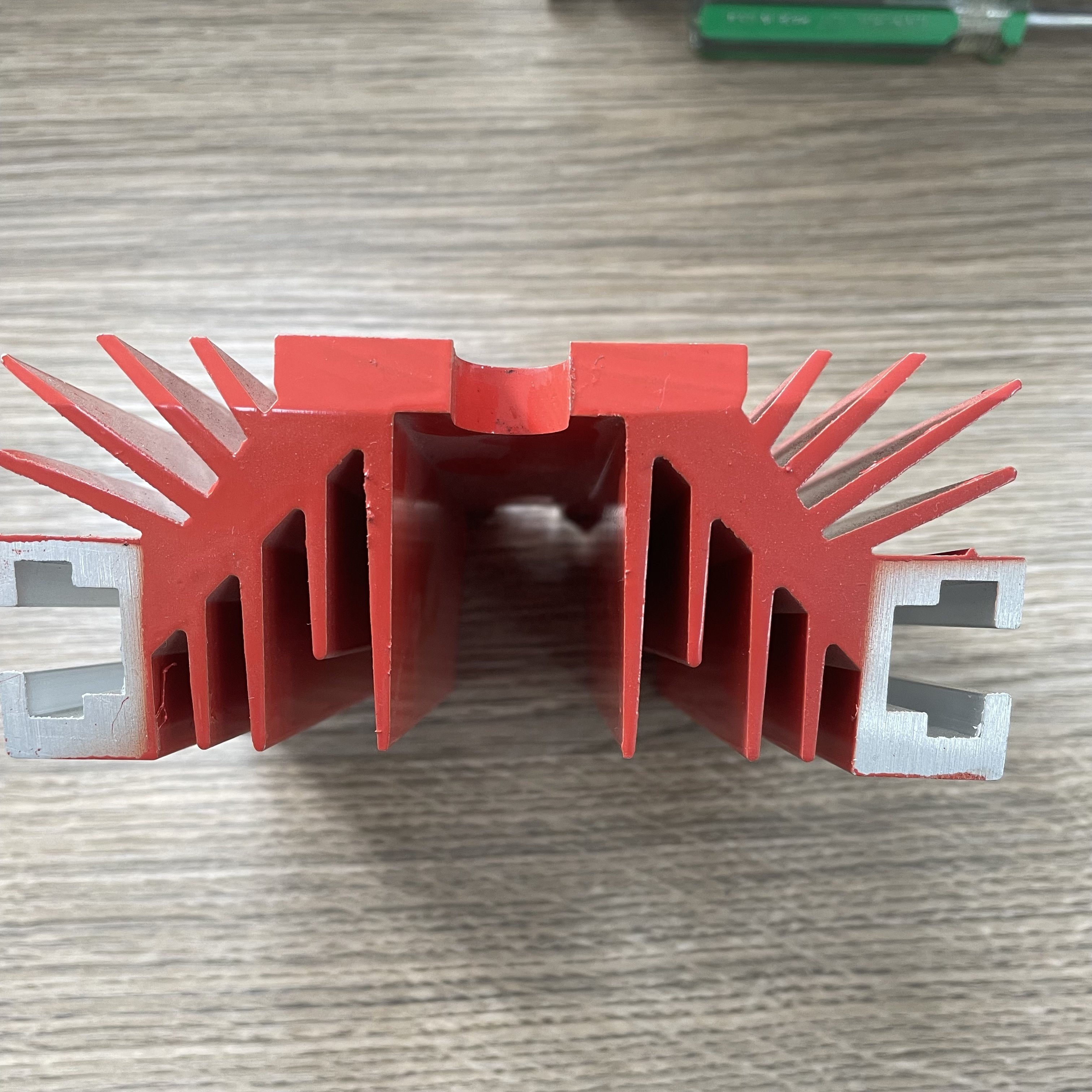 Aluminum Profile Radiator Hardware Auto Parts Heatsink Profiles