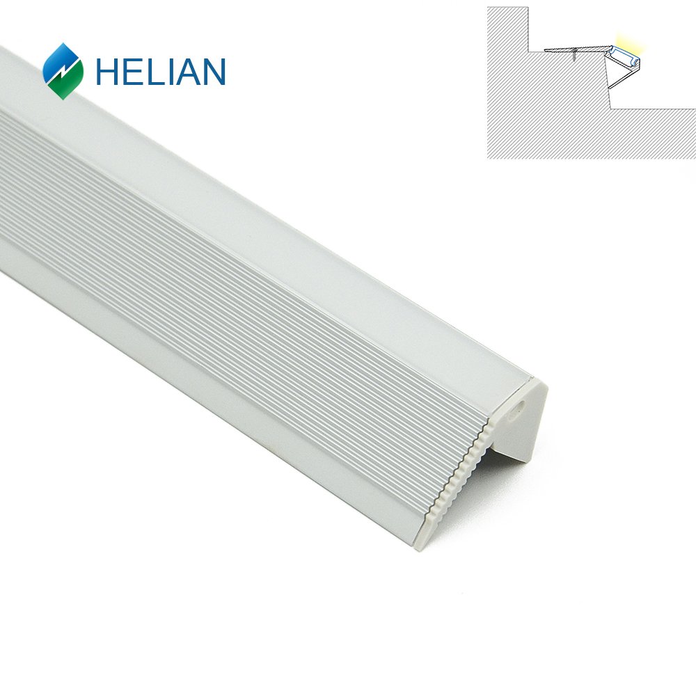 48.2*H28mm LED Aluminum Profile Extrusion Profile with Surface Mounted for Stair Light