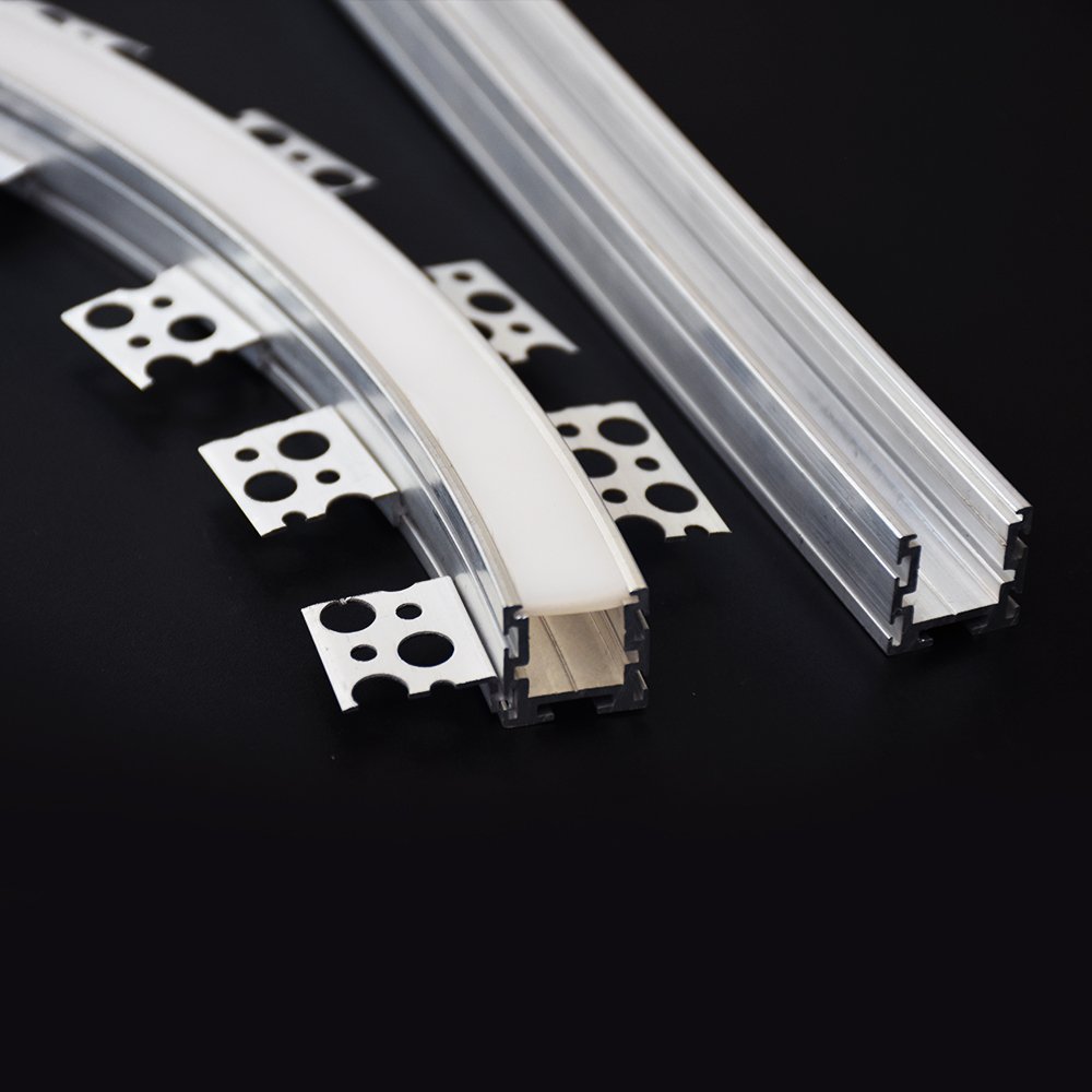customization circle curve linear light led aluminum bend profile for strip
