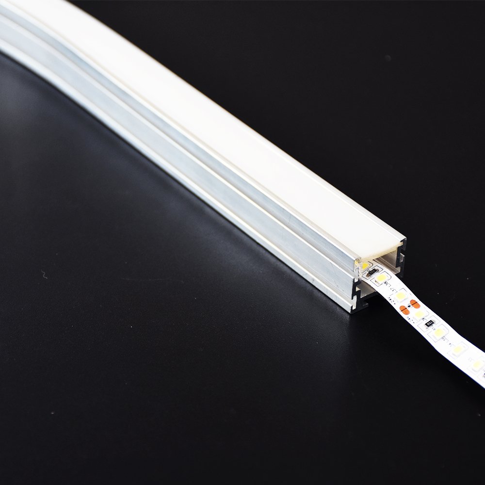 customization circle curve linear light led aluminum bend profile for strip