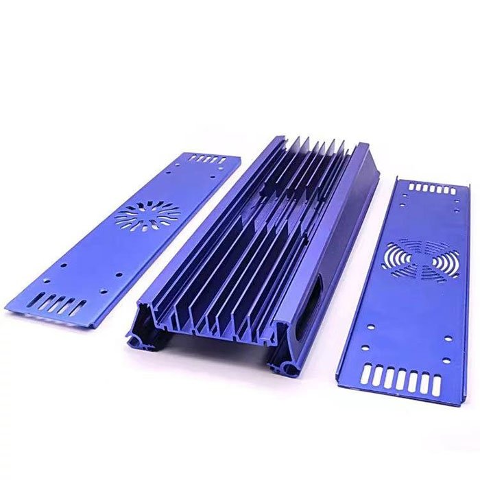 Custom Lighting Heat Sink Aluminum Extrusion Profile For Aquarium Led Lighting Waterproof HeatSink
