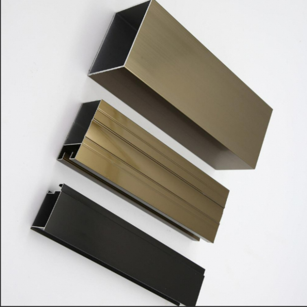 chinese high quality decorative t edge trim strip aluminum profiles cut to size for window process part