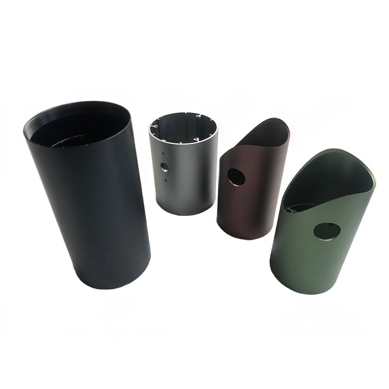 6061 6063 t5 Extruded Customized Aluminum Cnc Profiles Supplier Anodized Industrial CNC Milling Extrusion Aluminum Profile
