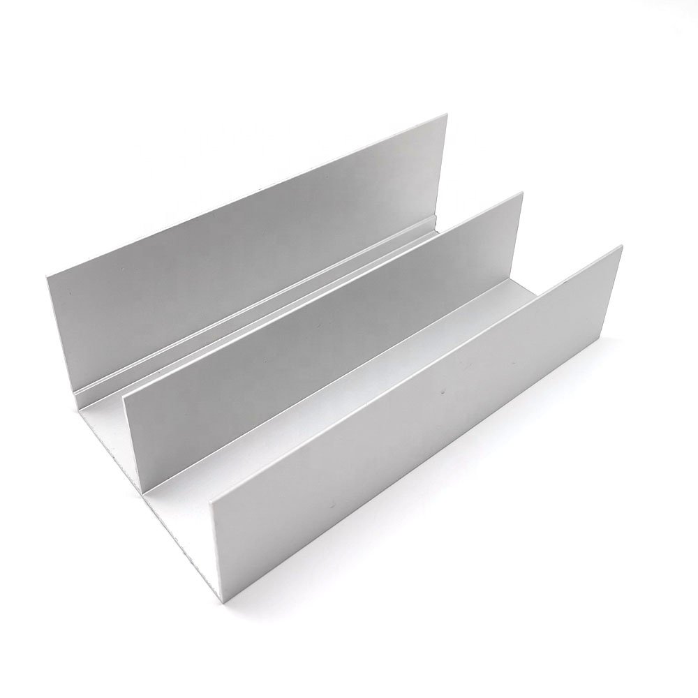double track aluminium profiles for sliding wardrobe doors,wardrobe aluminum top track