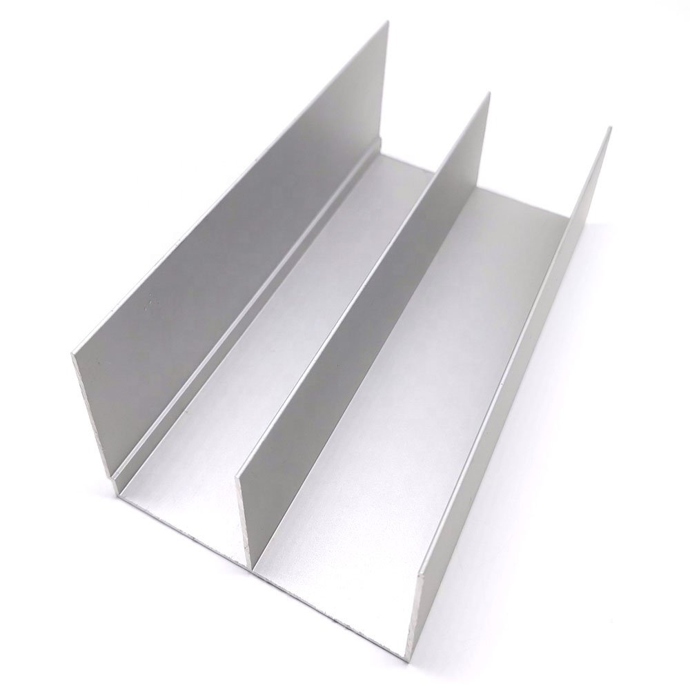 double track aluminium profiles for sliding wardrobe doors,wardrobe aluminum top track