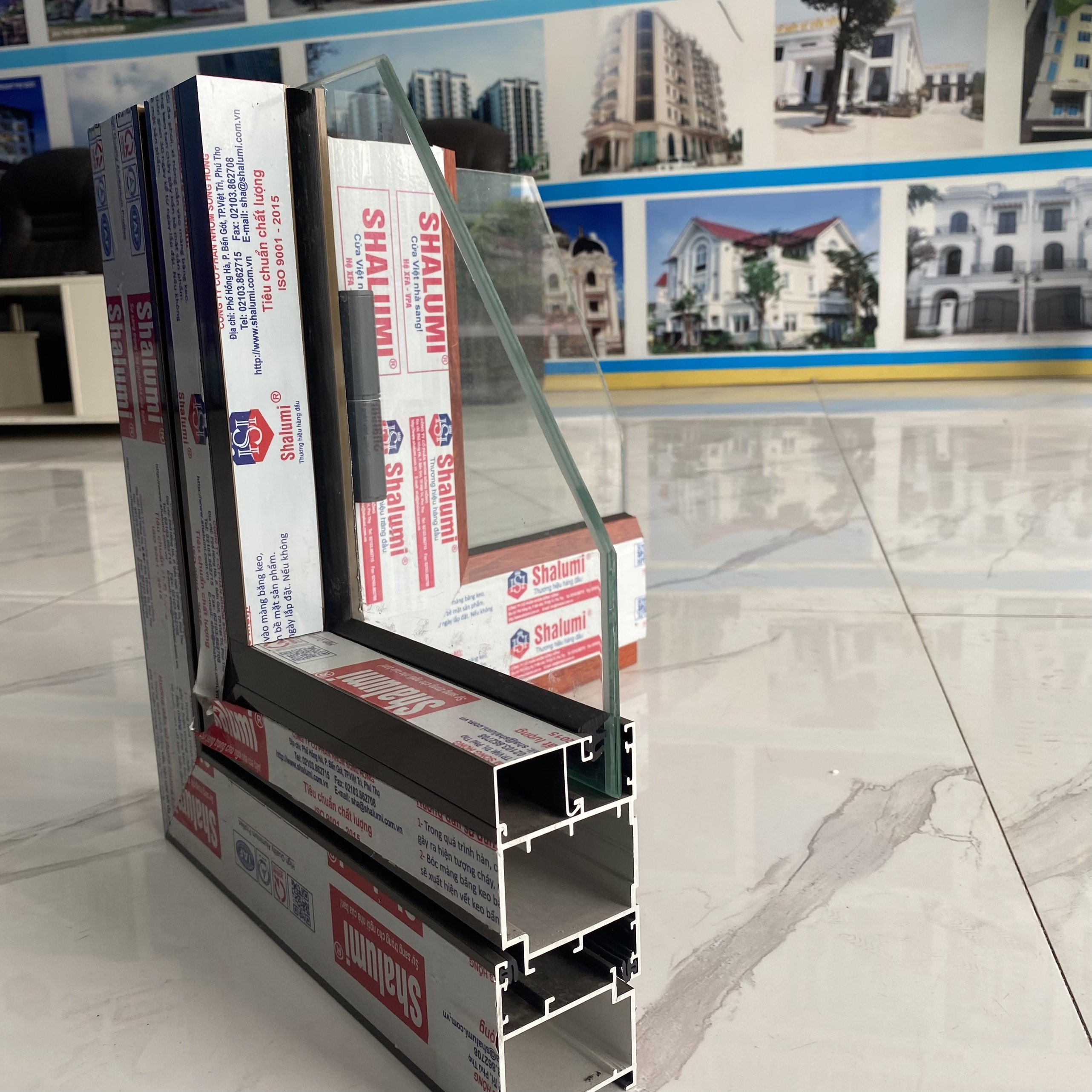 Shalimi Aluminium door and window Best quality aluminum profiles produced from Vietnam