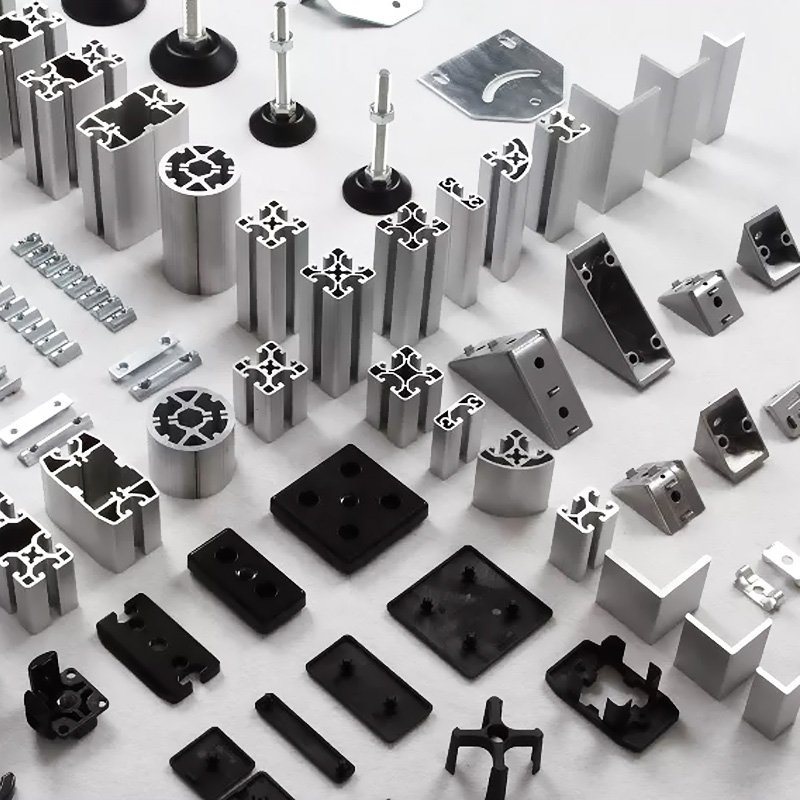 Profil T Nut Modular Alu Fittings item T-slotted Aluminum Extrusion Aluminium Profile Aluprofile Aluprofil 40x40