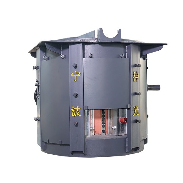 SHENGUANG 200 Kgs Electric Melting Aluminum Melting Oven Melting Crucible Ingot Aluminum Recycling Aluminum And Copper Foundry