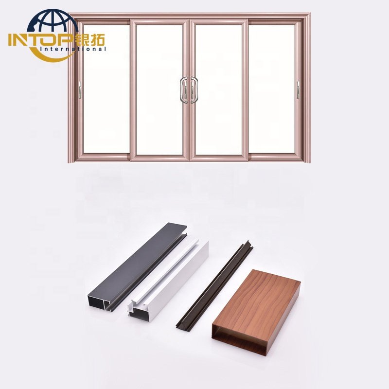 Aluminum Alloy Profile Manufacturer Custom Profile Aluminum Full Series Anodized Window Door Aluminum Profiles