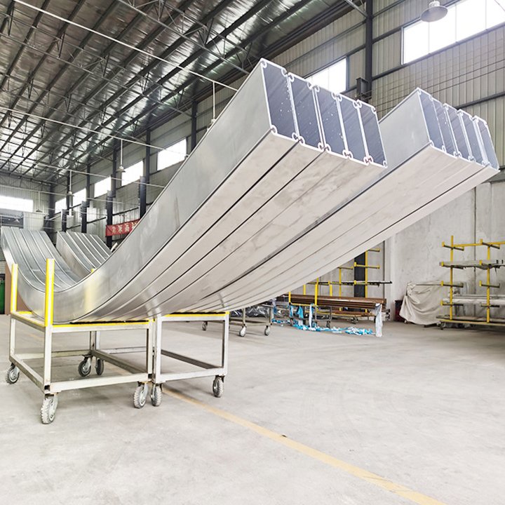 custom china aluminum alloy extrusion profile supplier Aluminum Extrusion Profile With Anodize Surface