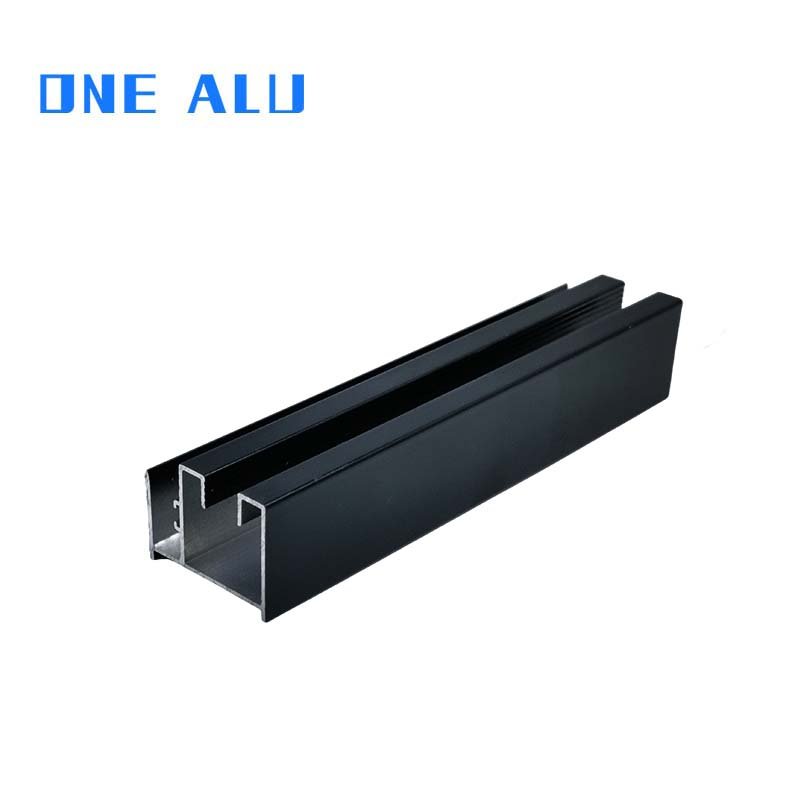 One Alu Foshan City Manufacturer Of Aluminum Profiles Doors&Windows&Kitchen&Cabinet&Wardrobe perfil de aluminio 6063 Anodized