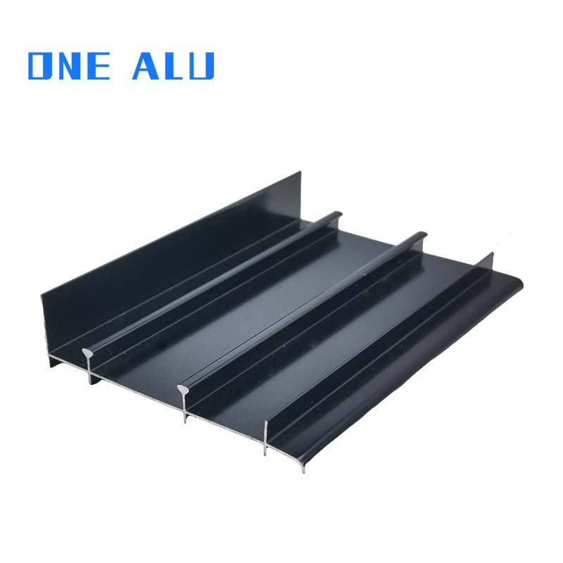 One Alu Foshan City Manufacturer Of Aluminum Profiles Doors&Windows&Kitchen&Cabinet&Wardrobe perfil de aluminio 6063 Anodized