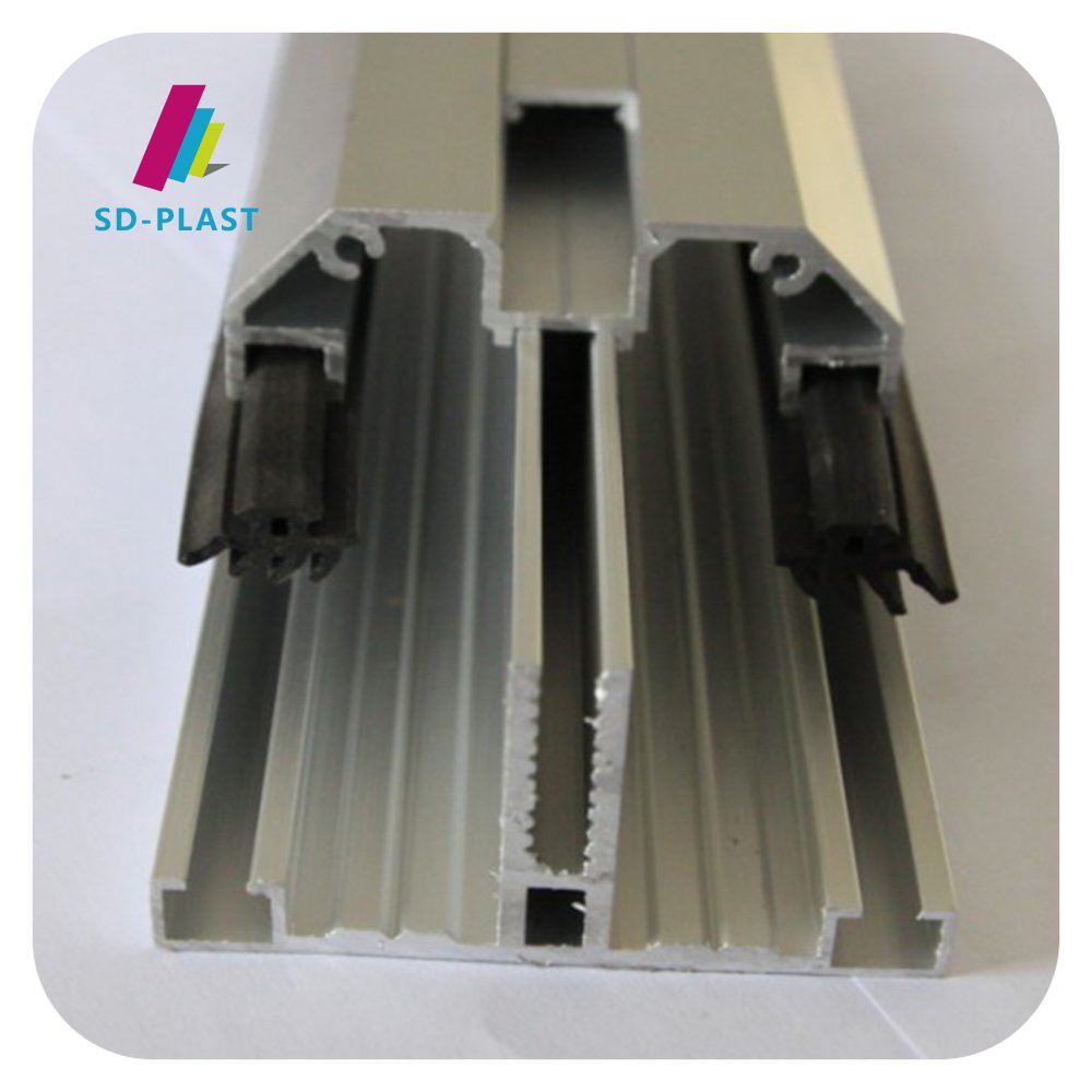 Aluminium Profile Door Frame Wardrobe Customize Window Wooden Polycarbonate hollow solid Series Sliding Type