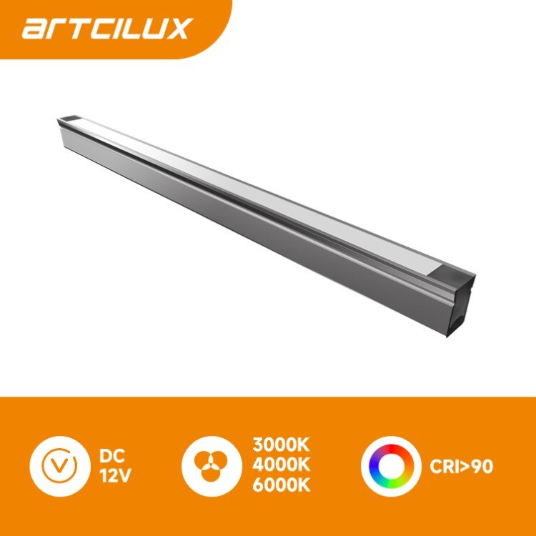 Factory-direct Ultra-slim LED Light Silicone Cover Aluminum Profile Cabinet/Wardrobe Light customized aluminium