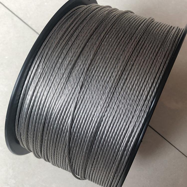 1.6mm / 1.8mm / 2.0mm / 2.5mm high tension low resistance security fence system multi stranded aluminum wire