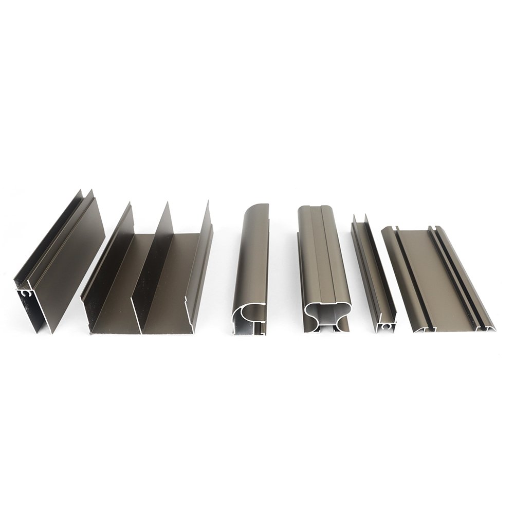 Manufacturer Oem Modern 6063 Sliding Wardrobe ALuminum Profile Doors Aluminium Wardrobe Profile
