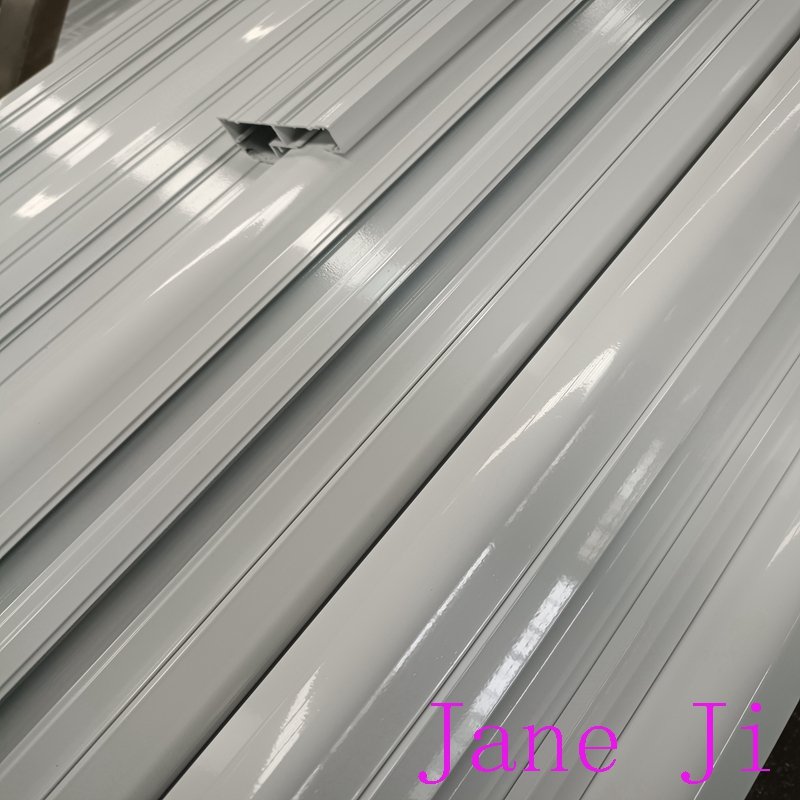 Super quality white powder coated aluminum profile