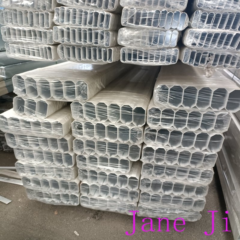 Super quality white powder coated aluminum profile