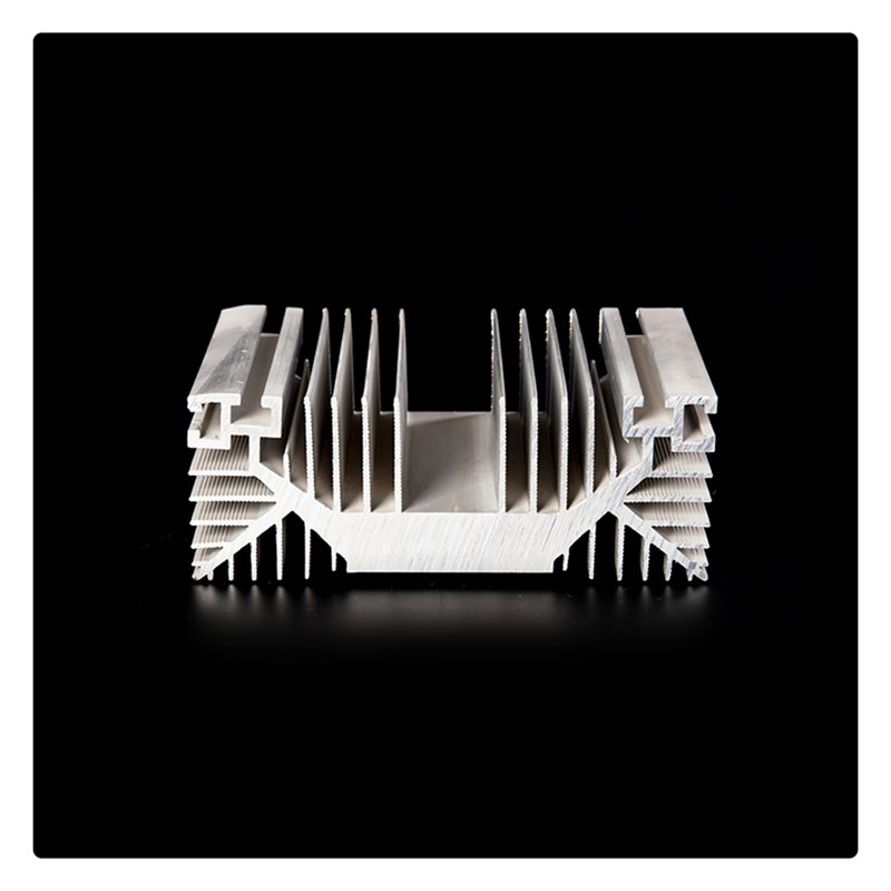 Strong corrosion resistance Light weight Customized Extrusion Aluminum Profile Heatsink