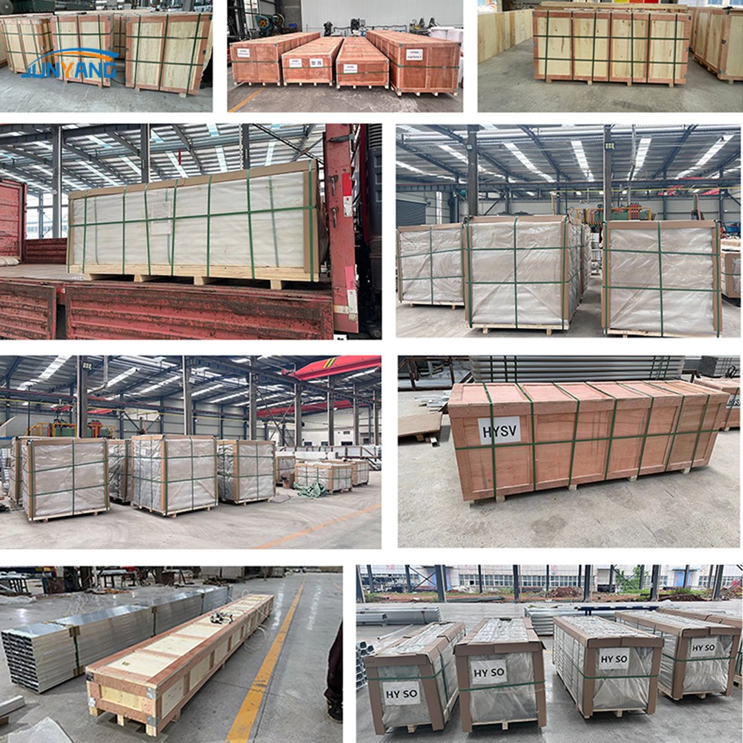 Super Quality Customized 6061 6063 T5 T6 Large-Diameter Hollow Special-Shaped Assembly track chute Extruded Aluminum Profiles