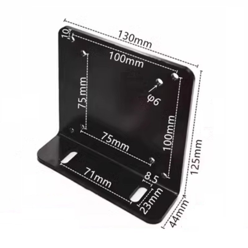 Aluminum Profile 4080 Multiple Monitor Mounts Triple Screen Arm Floor Bracket Monitor Stand for DIY Sim Racing Cockpit Simulator