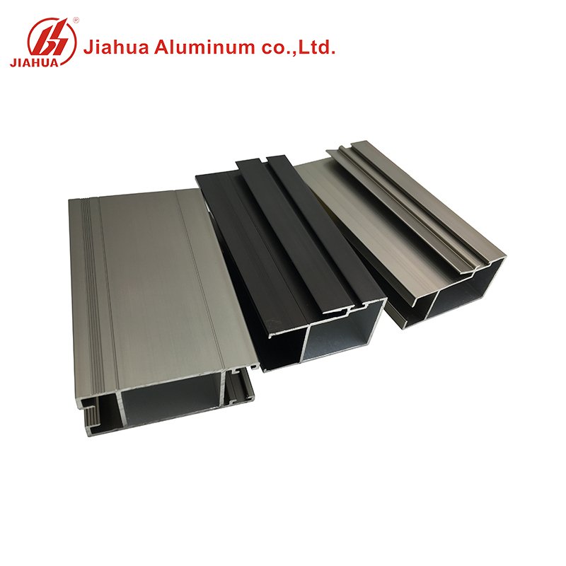 Customized 6063 T5 T6 High Hardness Sliding Glass Frame anodized extruded aluminum profiles prices per kg