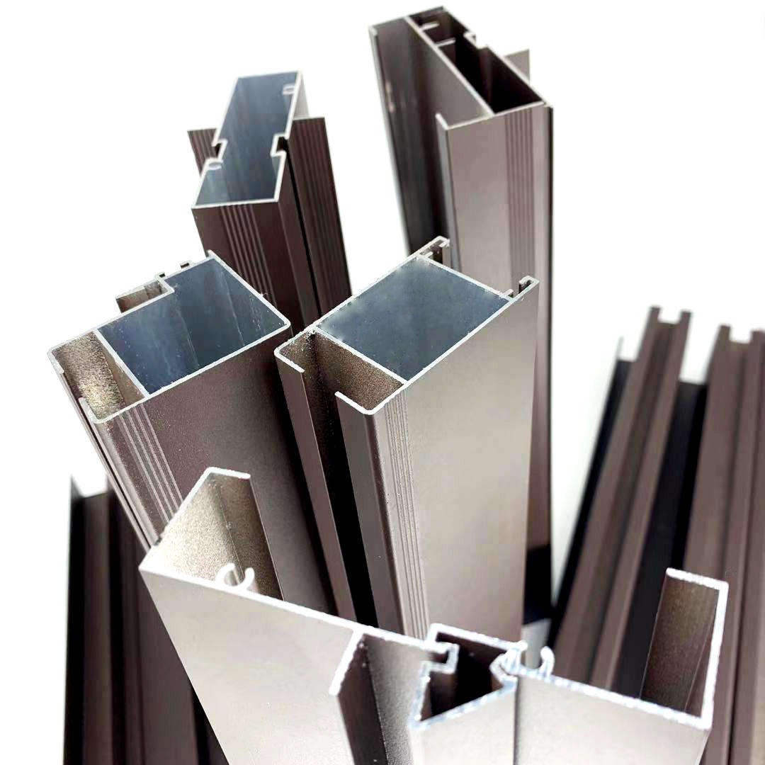 profils d'extrusion en upvc doors frame aluminium profile for mdf wooden door aluminium louver profiles