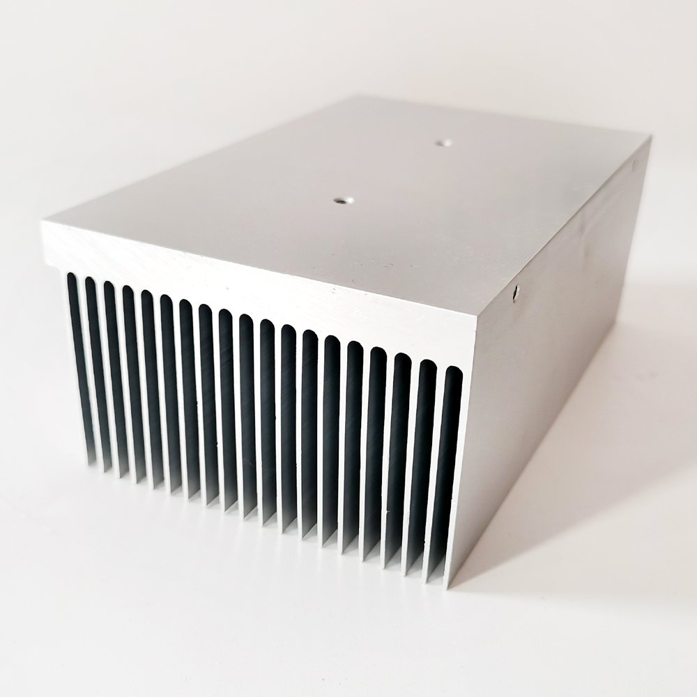 AL 6063 T5 Custom Heat sink 97(W)*60(H)*150(L)mm Extruded Aluminum Heatsink For Thermoelectric Cooler Peltier Effect Heat Sink