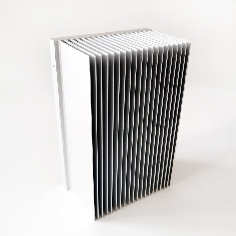 AL 6063 T5 Custom Heat sink 97(W)*60(H)*150(L)mm Extruded Aluminum Heatsink For Thermoelectric Cooler Peltier Effect Heat Sink