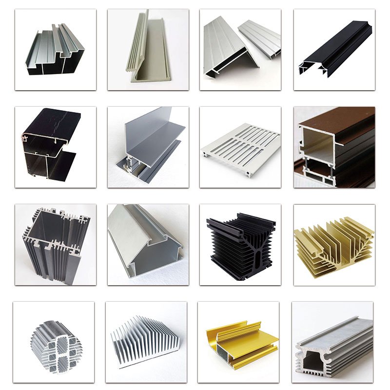 Factory Custom All Kinds Of Aluminium Extrusion Profile Aluminum Alloy Anodized Cnc Aluminum Profiles