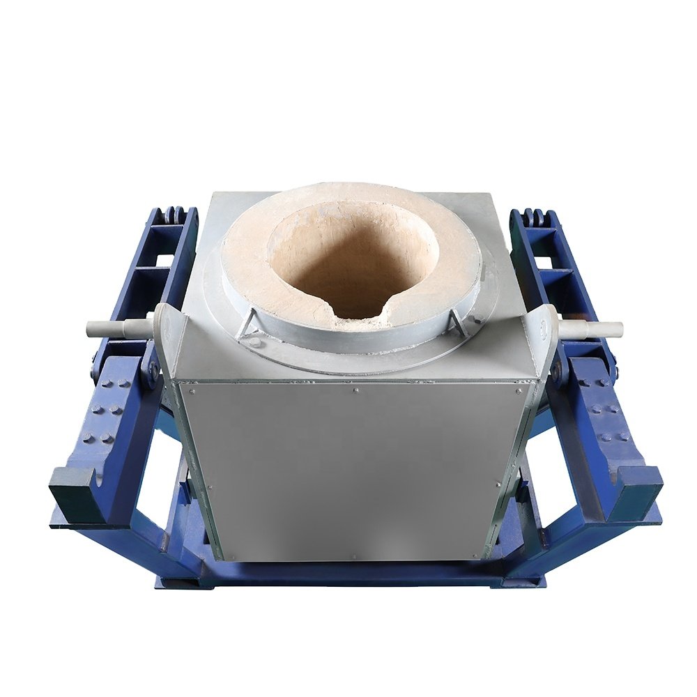 Aluminum ingot making machine Copper Ingot Casting Machine, 500KG 1T 1.5T Copper Melting Furnace