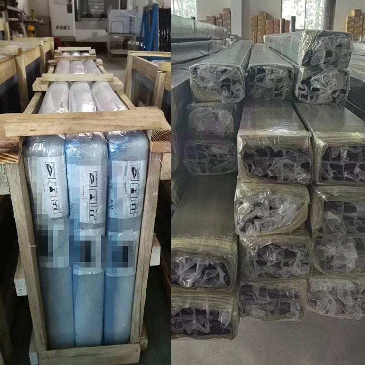 Aluminum Profile Wardrobe Closet Glass door Frame Aluminum Glass Door and Window Frame