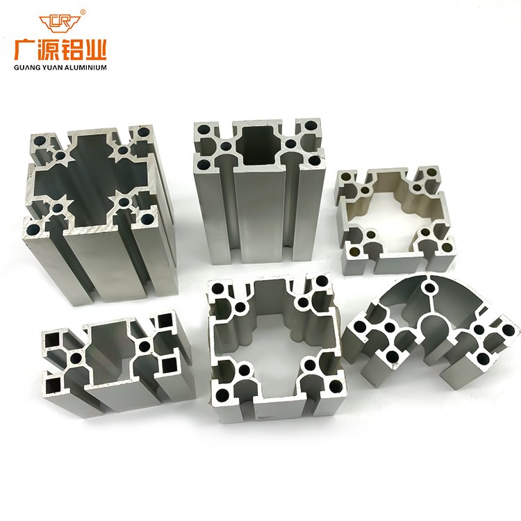 Manufacturer Custom Extruded Aluminium Profile 6061 6063 T5 Anodized Industrial CNC Extrusion Aluminum Profile
