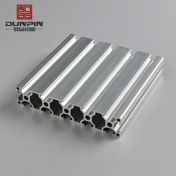 CNC machining frame material 30*30 t slot aluminum profile extrusion in assembly line