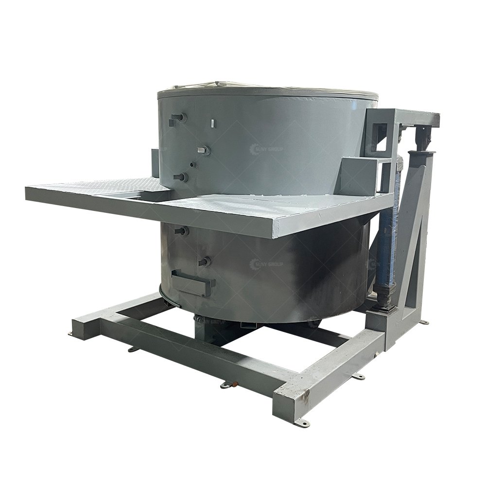 Small Scrap Aluminum Melting Furnace And Aluminum Ingot Casting Machine