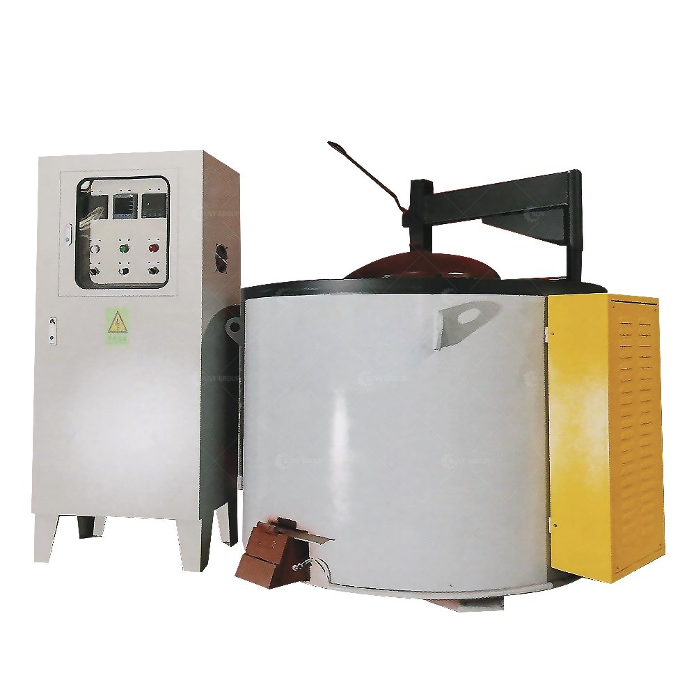 Small Scrap Aluminum Melting Furnace And Aluminum Ingot Casting Machine