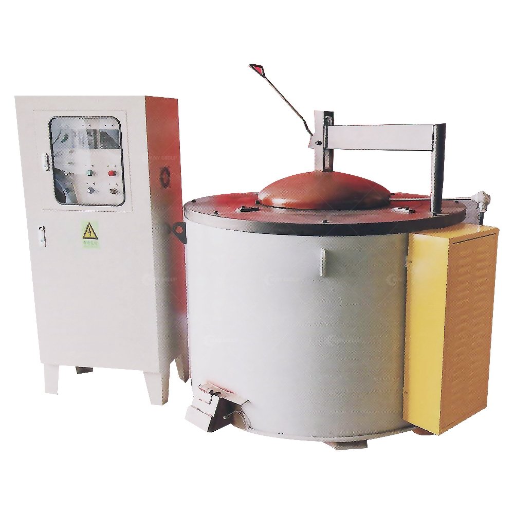 Small Scrap Aluminum Melting Furnace And Aluminum Ingot Casting Machine