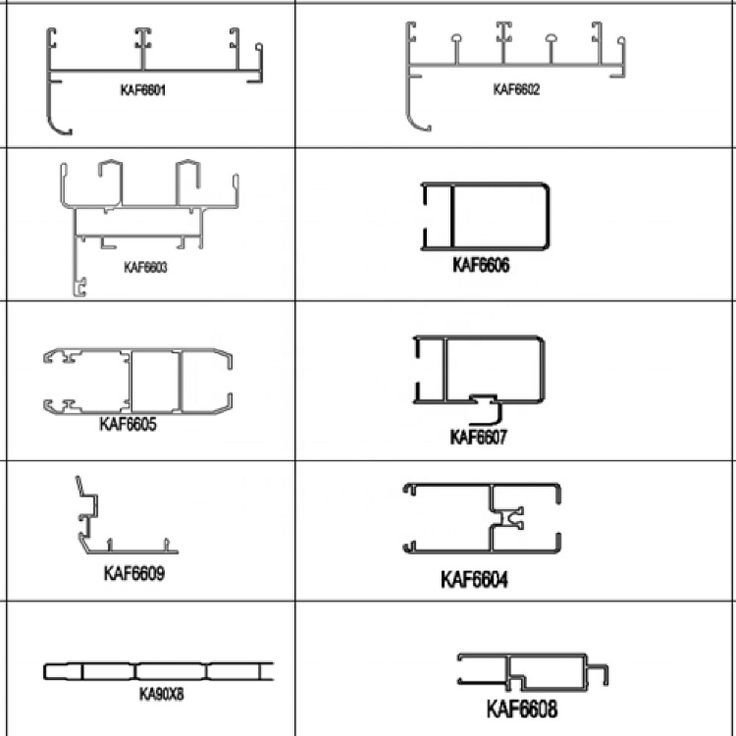 China Supplier perfil de aluminio 6063 Anodized Aluminium Frame Profile Factory Price Custom Aluminum Extrusion Profiles
