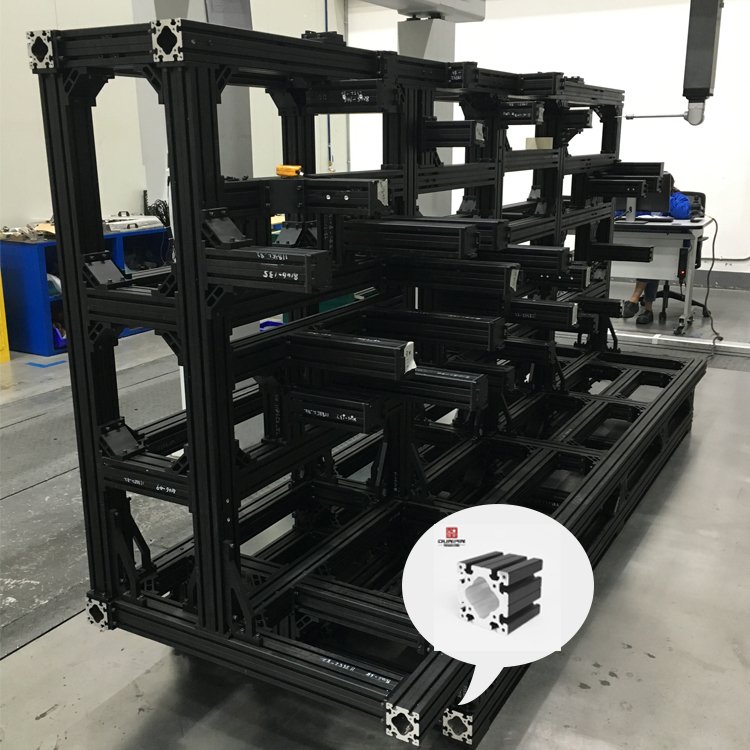 shanghai dunpin aluminum extrusion manufacturer 2020 3030 4040 4080 8020 custom bosh al profile