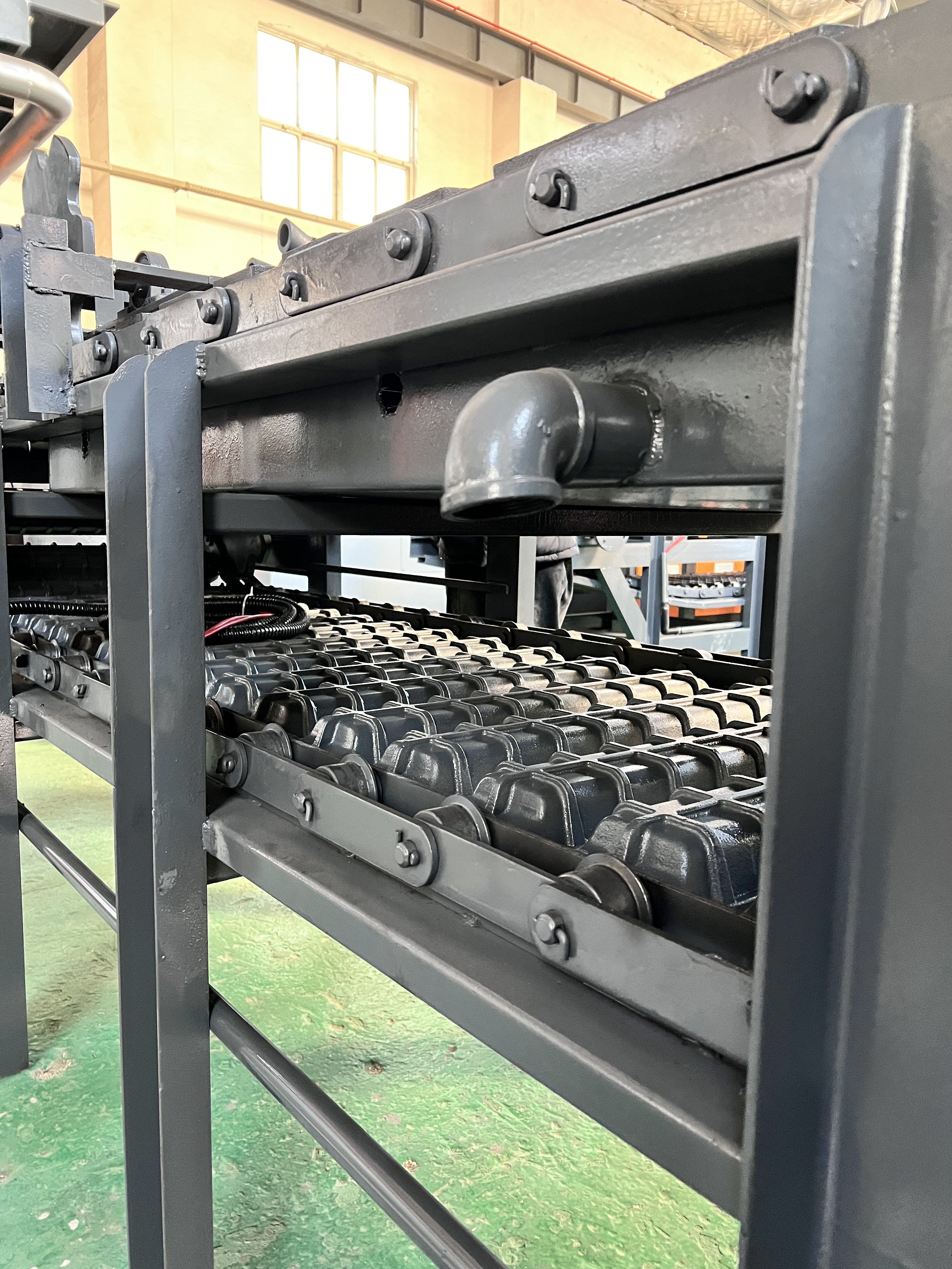 Continues Melting Ingot Casting Machine Copper Aluminum Ingot Casting Conveyor
