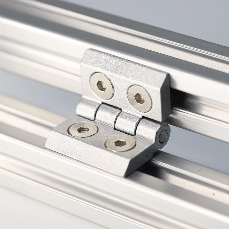 Metal Hinge Nylon Hinge Extruded Aluminum Profiles Accessories