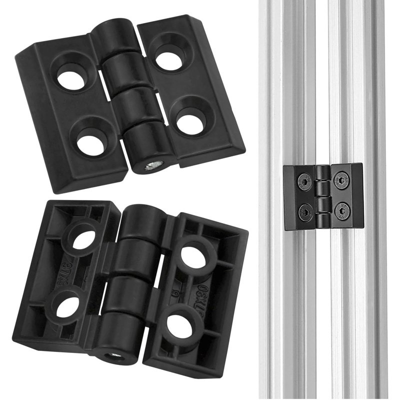 Metal Hinge Nylon Hinge Extruded Aluminum Profiles Accessories