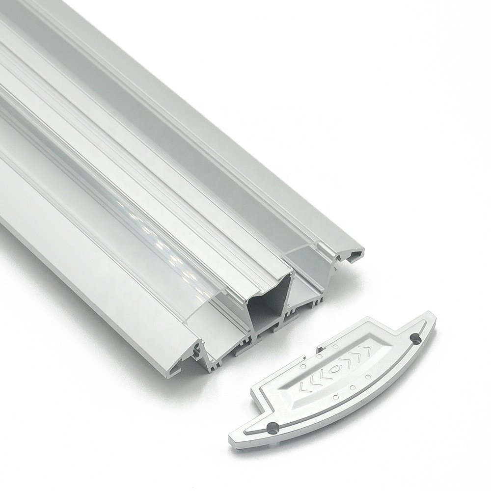 High Quality Wide Double Row LED Aluminum Profile Channel for LED Strip Lighting Industrial Aluminum Extrusion