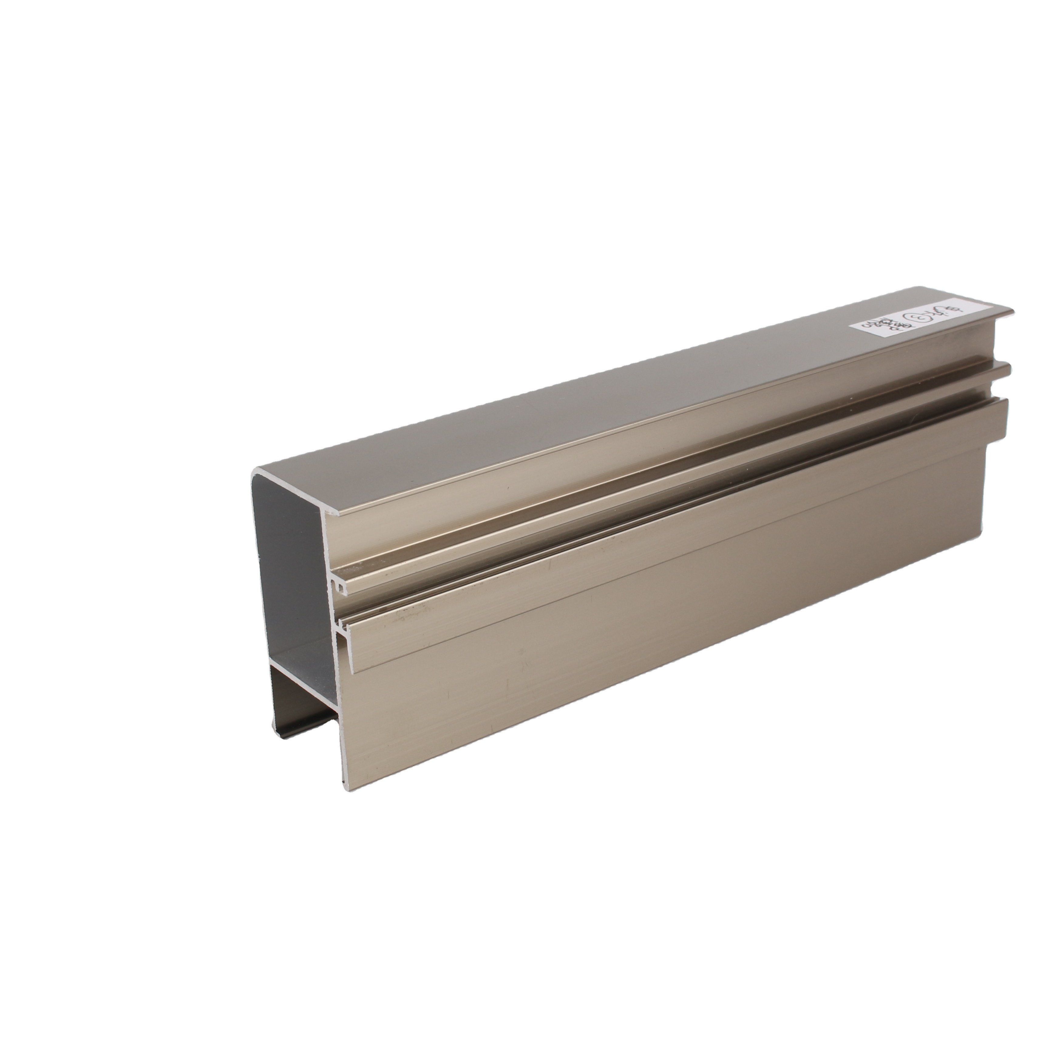 H type of aluminium extrusion profile decorative cnc curtain track aluminium profile for doors and windows manufacture