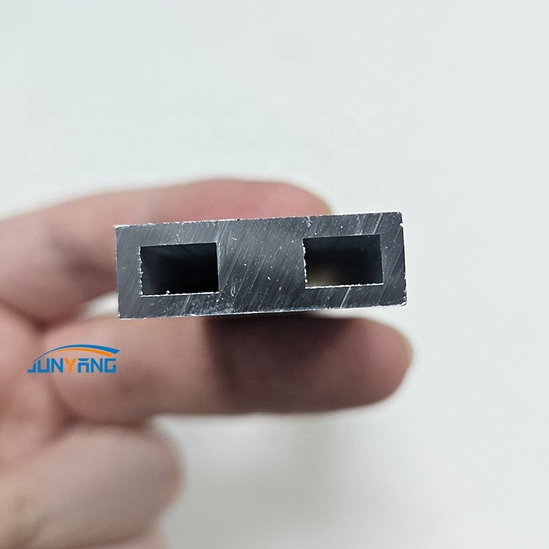 JunYang Alu Custom Industrial Aluminum Profile 6061 6063 T5 T6 silver anodized Special-Shaped Extruded Aluminum Profiles