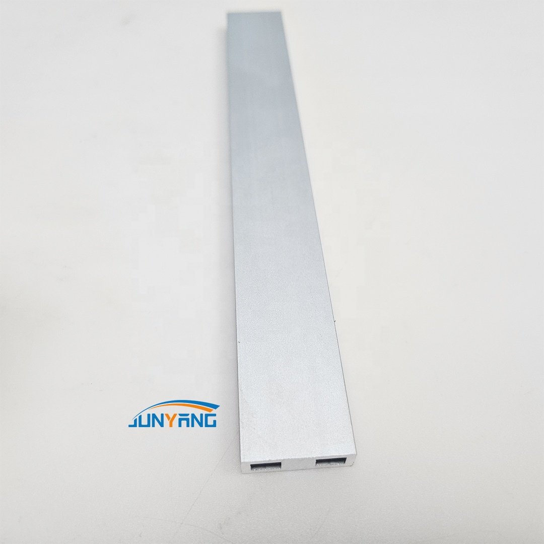 JunYang Alu Custom Industrial Aluminum Profile 6061 6063 T5 T6 silver anodized Special-Shaped Extruded Aluminum Profiles